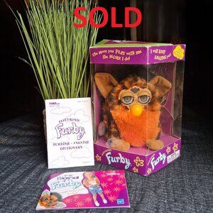 Vintage '99 "Color Change" Furby ('98 Series, Gen 6) Original Box, Works Great!